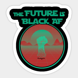 Future Black AF Sticker